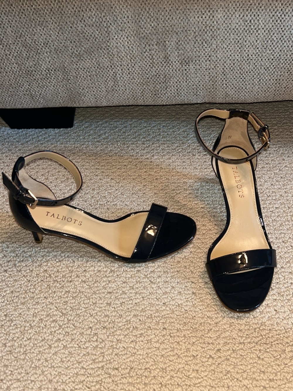 Talbots Ankle Strap Kitten Heel